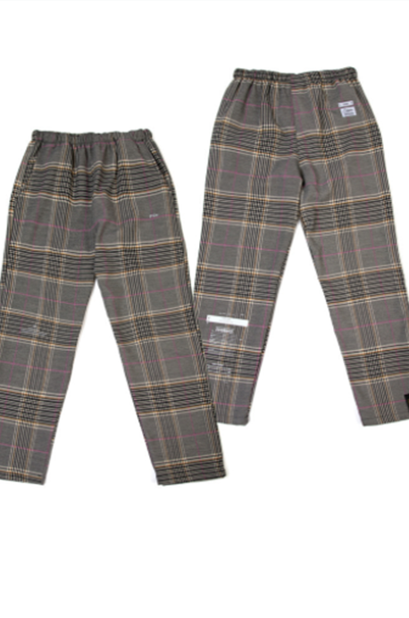 STIGMA(スティグマ) CHECK PAJAMA PANTS GRAY