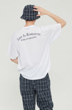 ロマンティッククラウン(ROMANTIC CROWN)  TWO BUTTON MESH TEE_WHITE