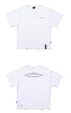 ロマンティッククラウン(ROMANTIC CROWN)  TWO BUTTON MESH TEE_WHITE