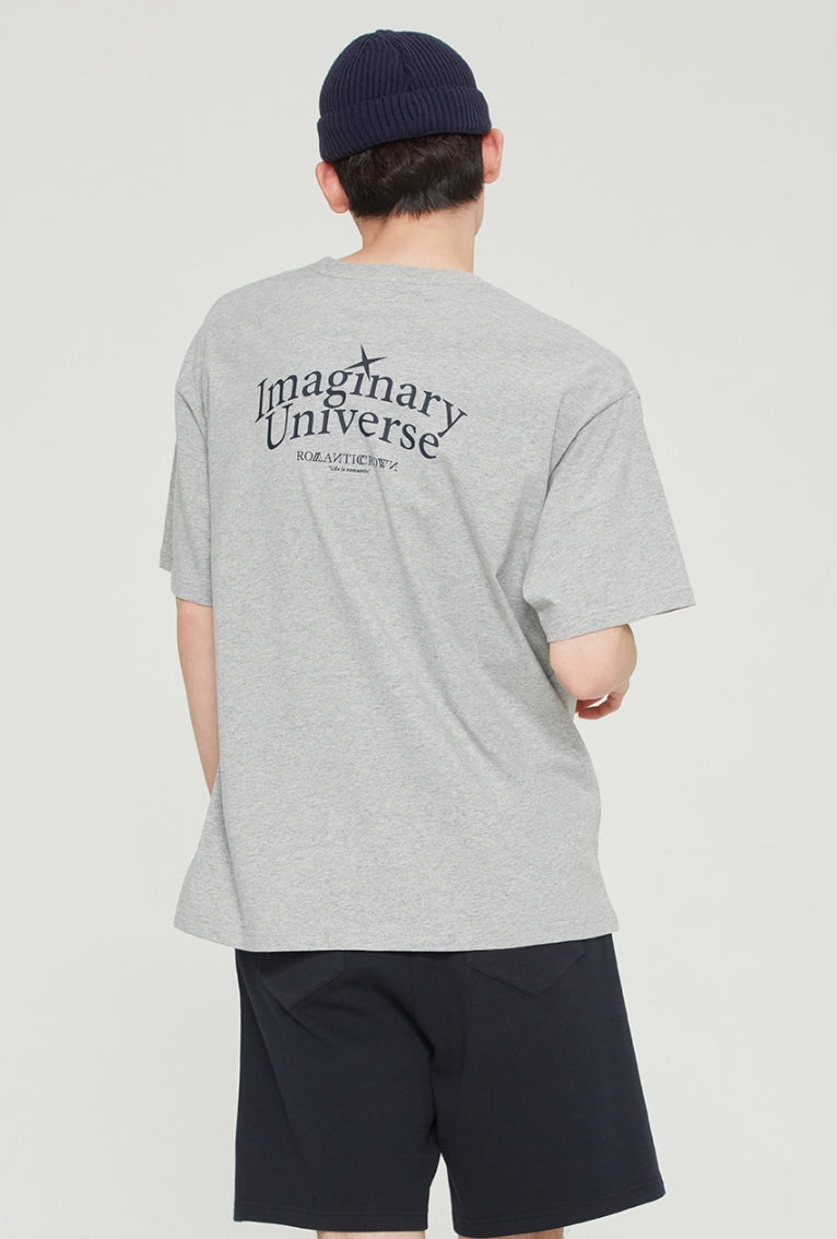 ロマンティッククラウン(ROMANTIC CROWN)  CONSTELLATION TEE_GREY