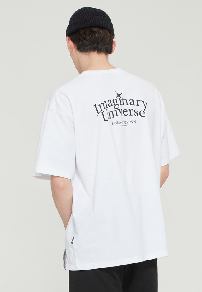 ロマンティッククラウン(ROMANTIC CROWN)  CONSTELLATION TEE_WHITE