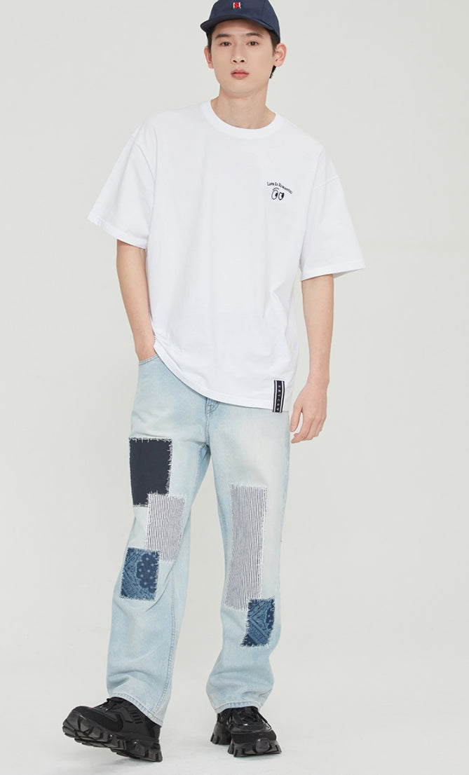 ロマンティッククラウン(ROMANTIC CROWN)  SEE SIDE FACE TEE_WHITE