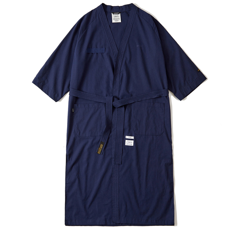 STIGMA(スティグマ) TECH LINEN ROBE NAVY