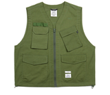 STIGMA(スティグマ) TECH LINEN VEST OLIVE