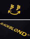 ブラックブロンド(BLACKBLOND)  BBD Classic Smile Logo Crewneck Sweatshirt (Black)