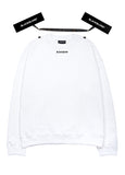 ブラックブロンド(BLACKBLOND)  BBD Innocent Crime Crewneck Sweatshirt (White)