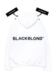 ブラックブロンド(BLACKBLOND)  BBD Reflection Classic Smile Logo Hoodie (White)