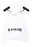 ブラックブロンド(BLACKBLOND) BBD Covered Logo Hoodie (White)
