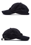 ブラックブロンド(BLACKBLOND)  BBD Ripped Custom +82 Velcro Patch Logo Cap (Black)