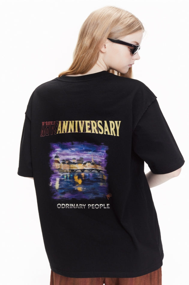 ORDINARY PEOPLE(オーディナリーピープル) ORDINARYPEOPLE 10YEARS T-SHIRTS PARIS