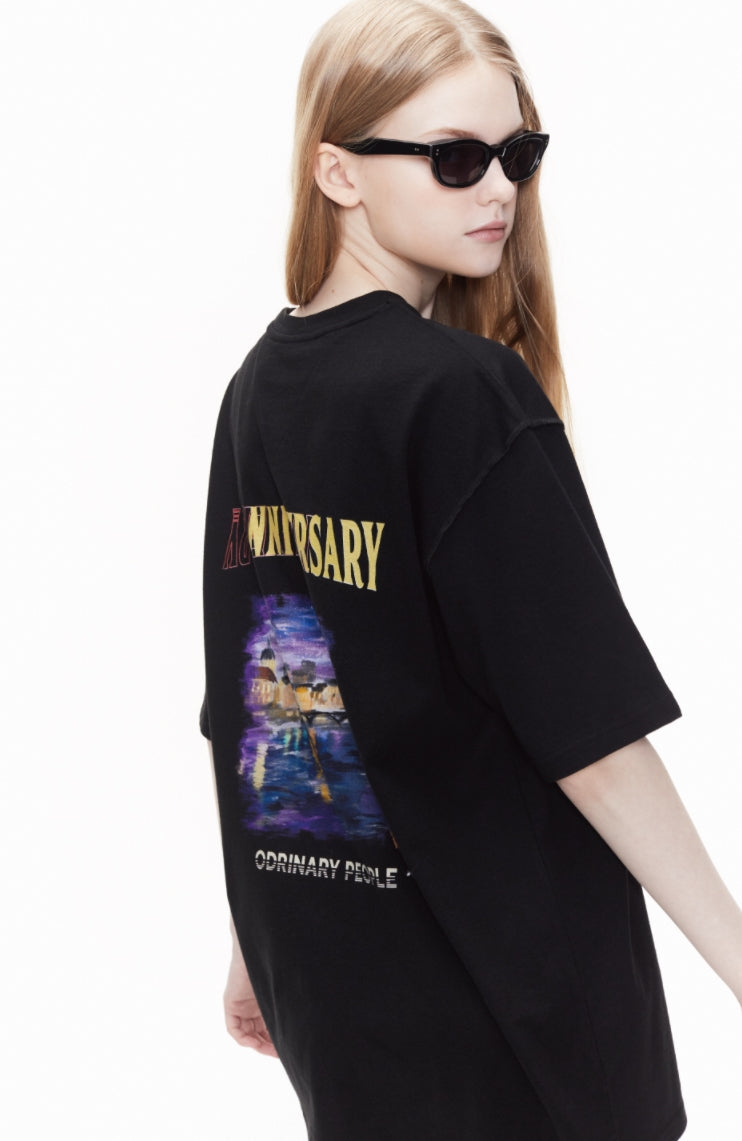 ORDINARY PEOPLE(オーディナリーピープル) ORDINARYPEOPLE 10YEARS T-SHIRTS PARIS