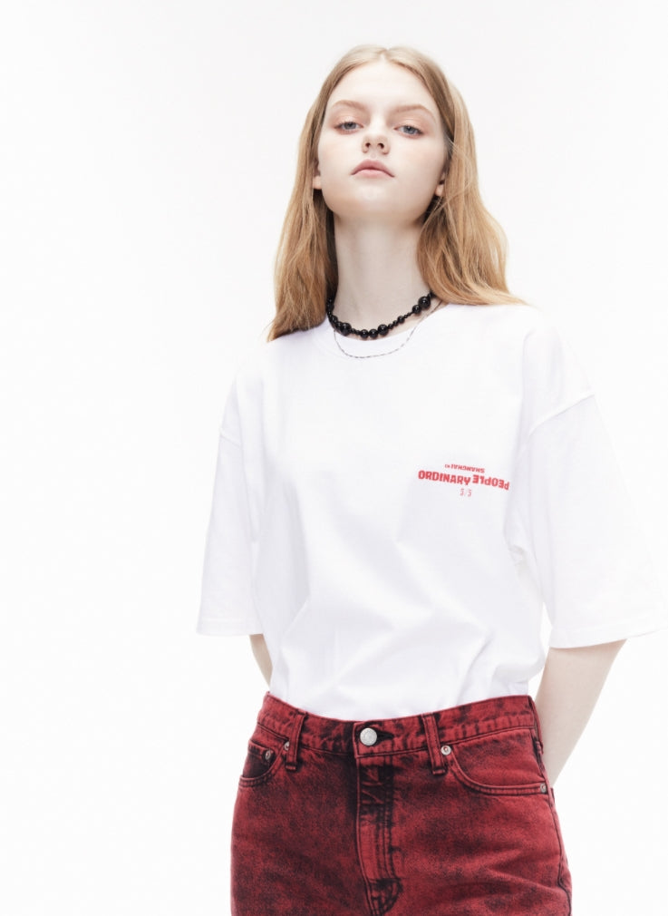 ORDINARY PEOPLE(オーディナリーピープル) ORDINARYPEOPLE 10YEARS T-SHIRTS SHANGHAI