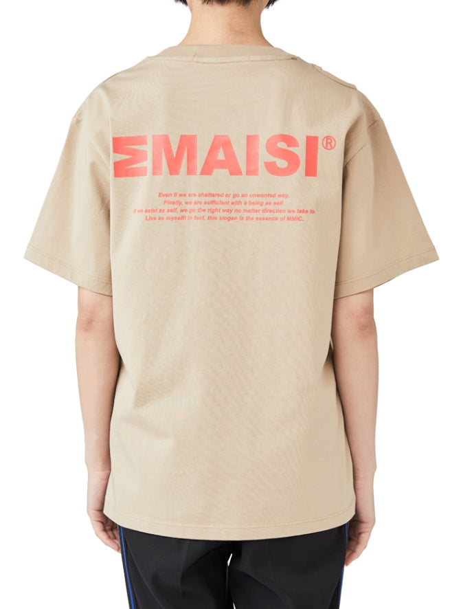 MMIC(エムエムアイシー) WOMAN SHOULER HOLE T-SHIRT