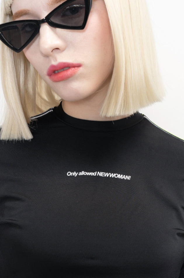 MMIC(エムエムアイシー) SKINNY RIB TS