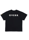 OVERR(オベルー) 21SS BASIC LOGO BLACK T-SHIRTS