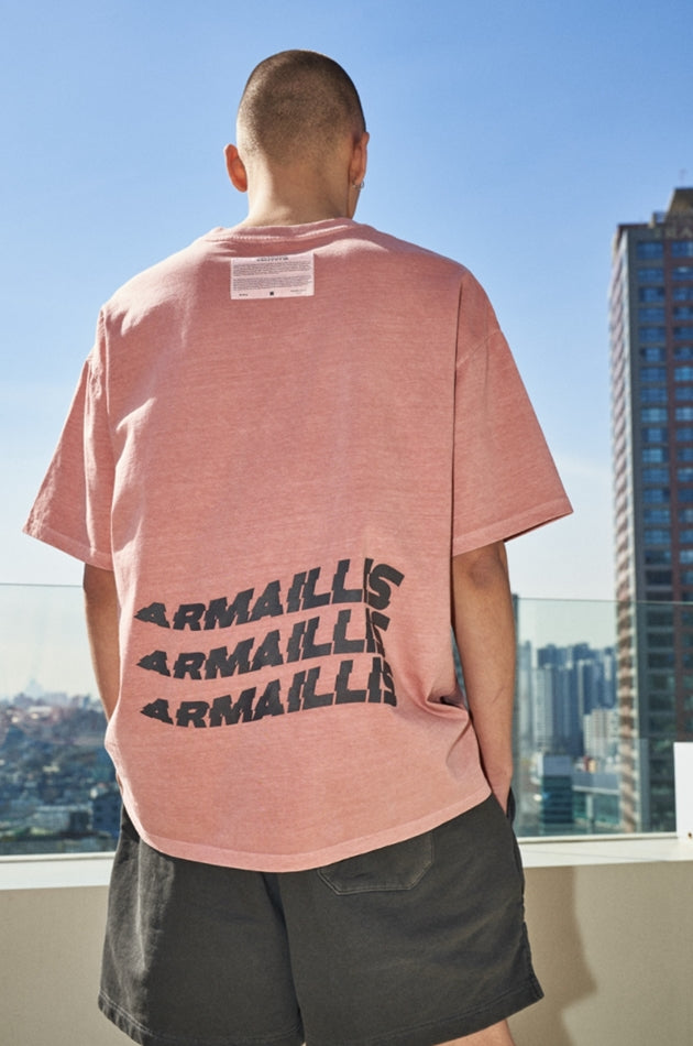 OVERR(オベルー) 21SS PIGMENT INDIPINK T-SHIRTS