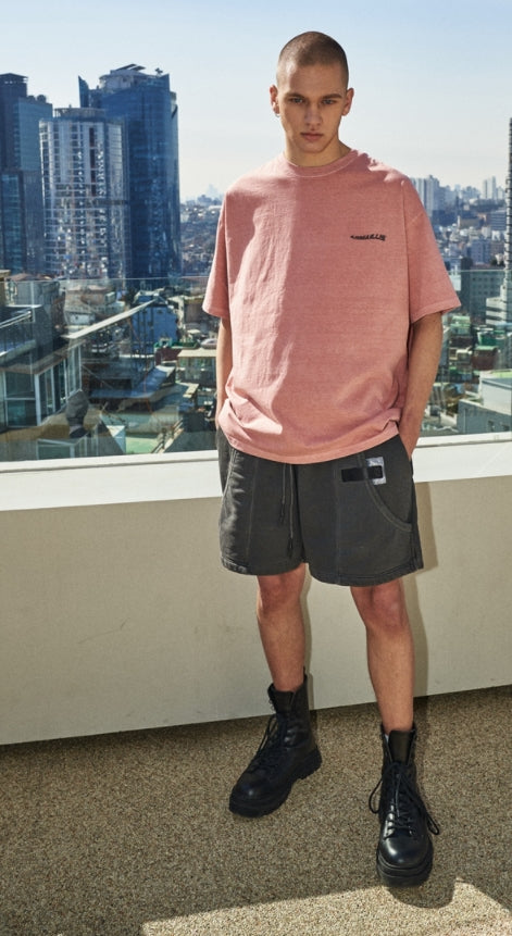 OVERR(オベルー) 21SS PIGMENT INDIPINK T-SHIRTS