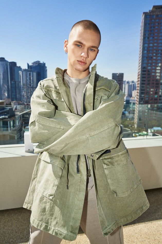 OVERR(オベルー)  21SS PIGMENT KHAKI FIELD JACKET