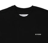 OVERR(オベルー) 21SU OVR LOGO BLACK T-SHIRTS