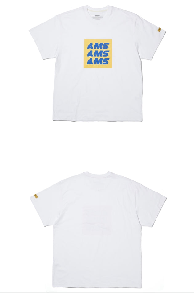 OVERR(オベルー) 21SU BOX LOGO WHITE T-SHIRTS
