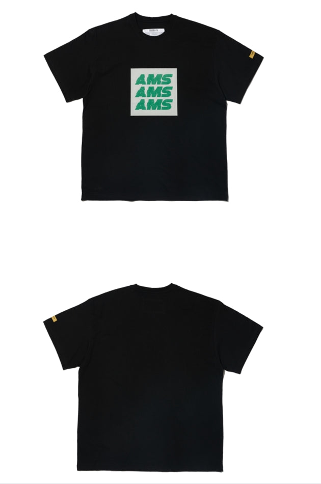 OVERR(オベルー) 21SU BOX LOGO BLACK T-SHIRTS