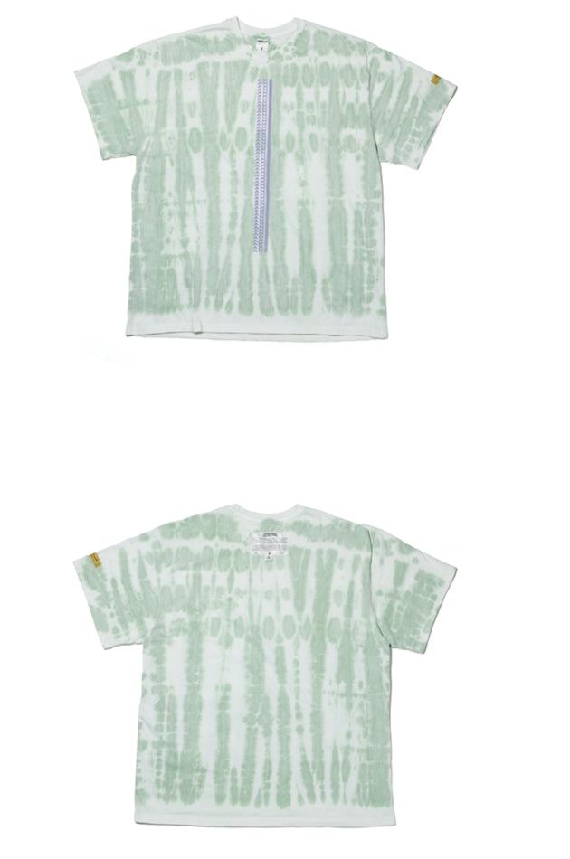 OVERR(オベルー) 21SU TIE-DYE GREEN T-SHIRTS