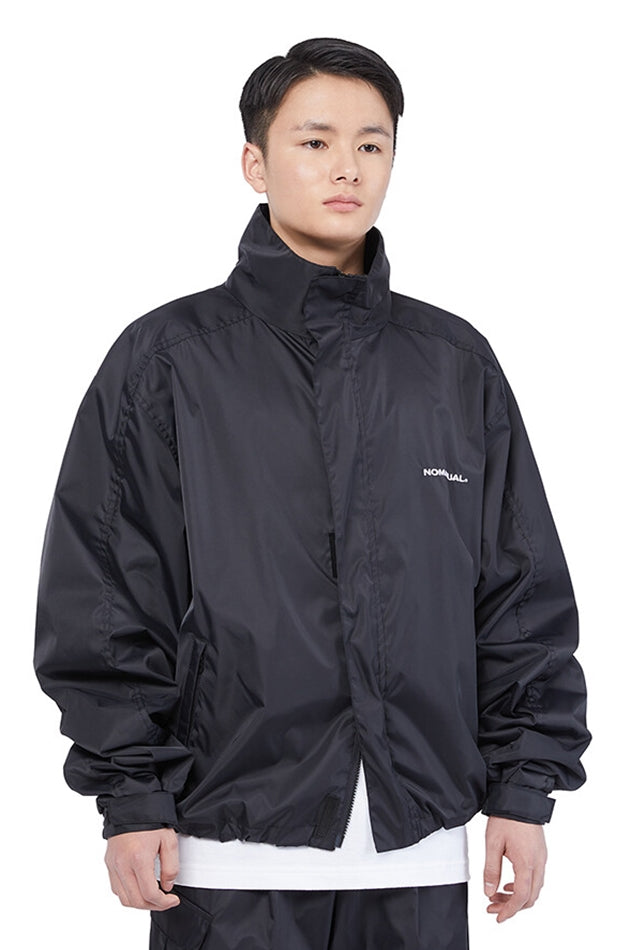 NOMANUAL(ノーマニュアル)  FD WINDBREAKER JACKET - BLACK