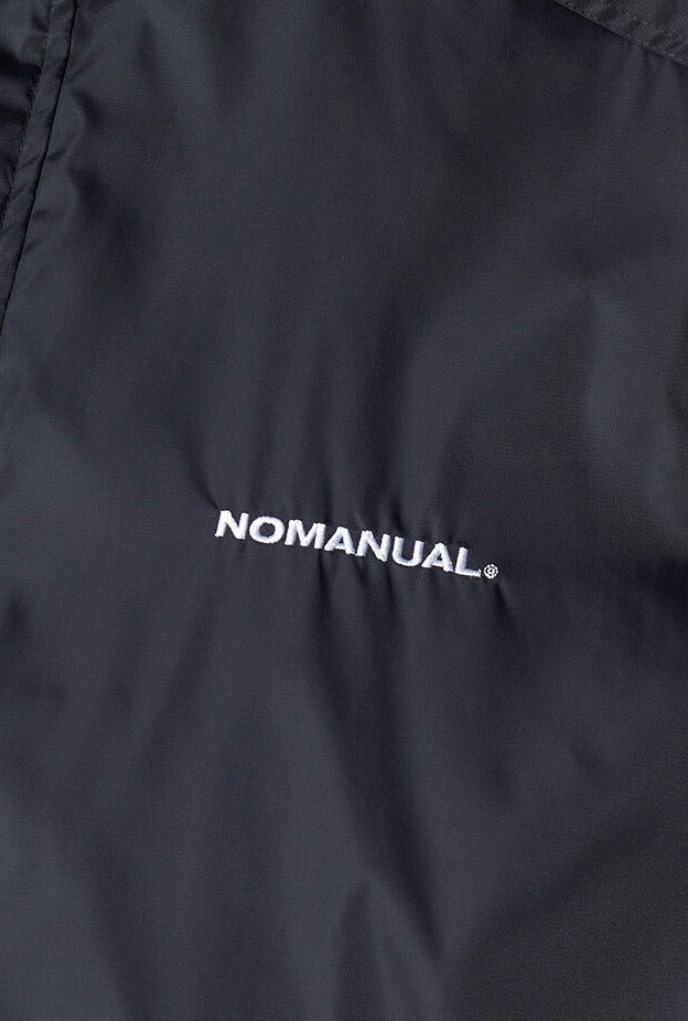 NOMANUAL(ノーマニュアル)  FD WINDBREAKER JACKET - BLACK