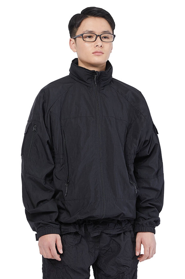 NOMANUAL(ノーマニュアル)  UTILITY JACKET - BLACK