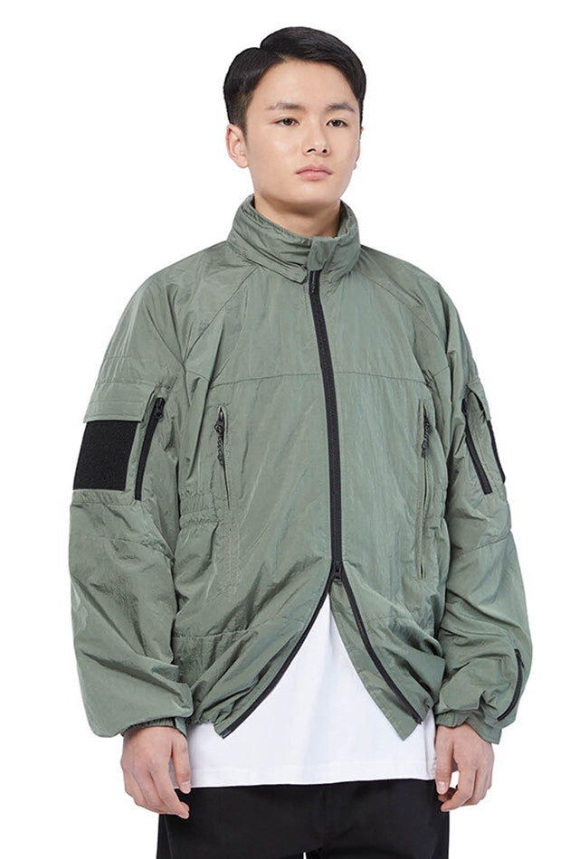 NOMANUAL(ノーマニュアル)  UTILITY JACKET - KHAKI