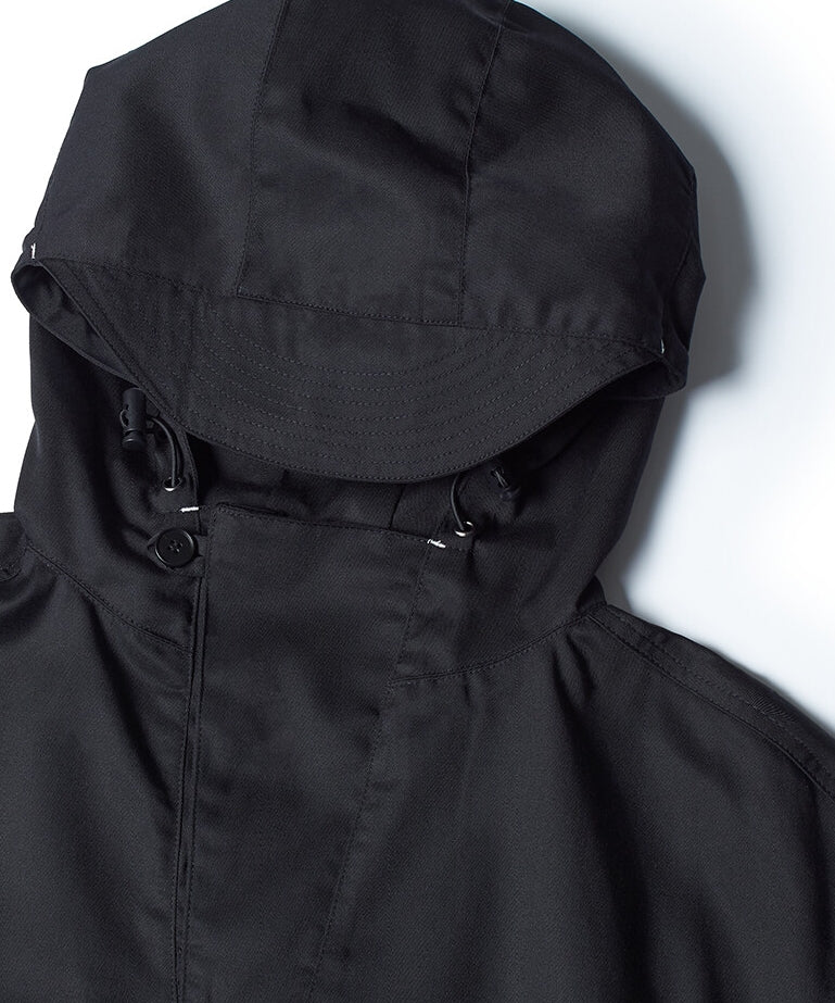 NOMANUAL(ノーマニュアル)  3DP ANORAK JACKET - BLACK