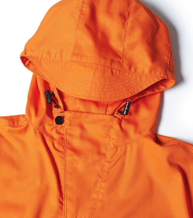 NOMANUAL(ノーマニュアル)  3DP ANORAK JACKET - ORANGE