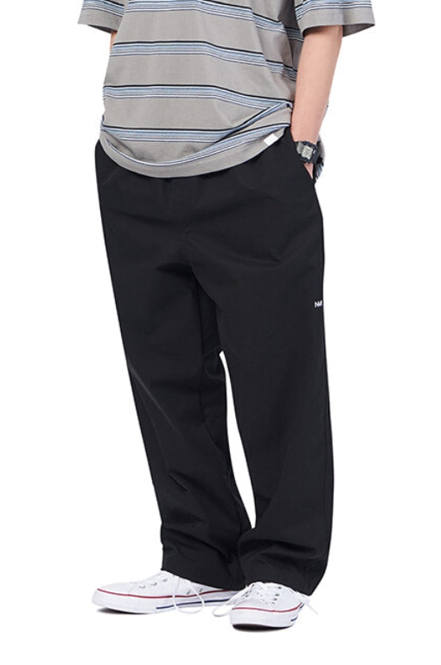 NOMANUAL(ノーマニュアル) NM PAJAMA PANTS - BLACK