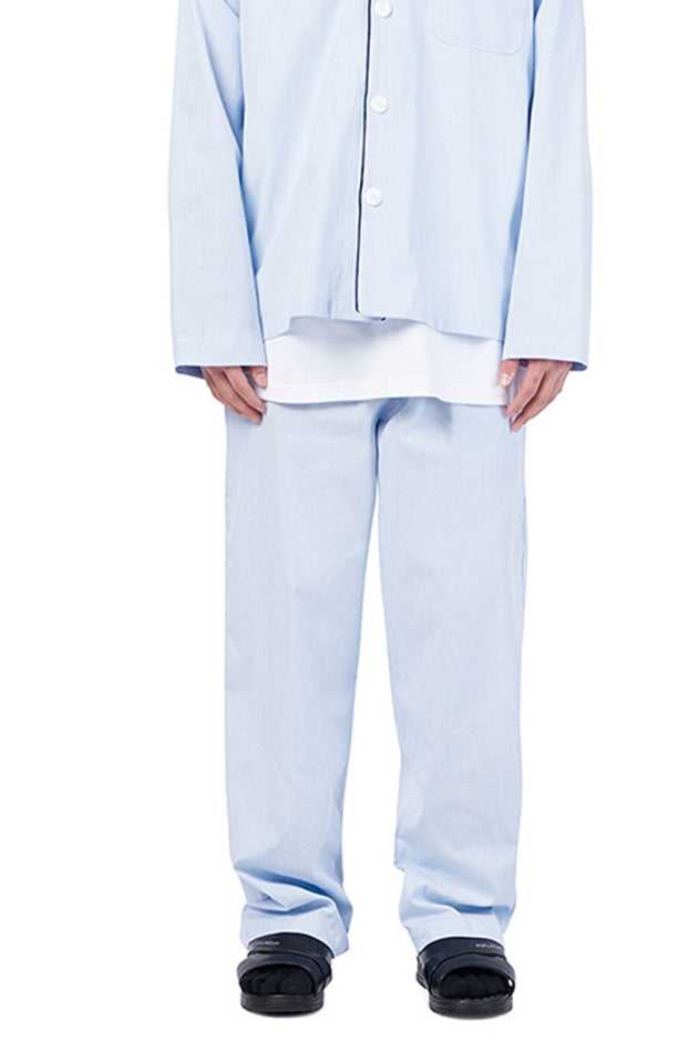 NOMANUAL(ノーマニュアル) NM PAJAMA PANTS - STRIPED