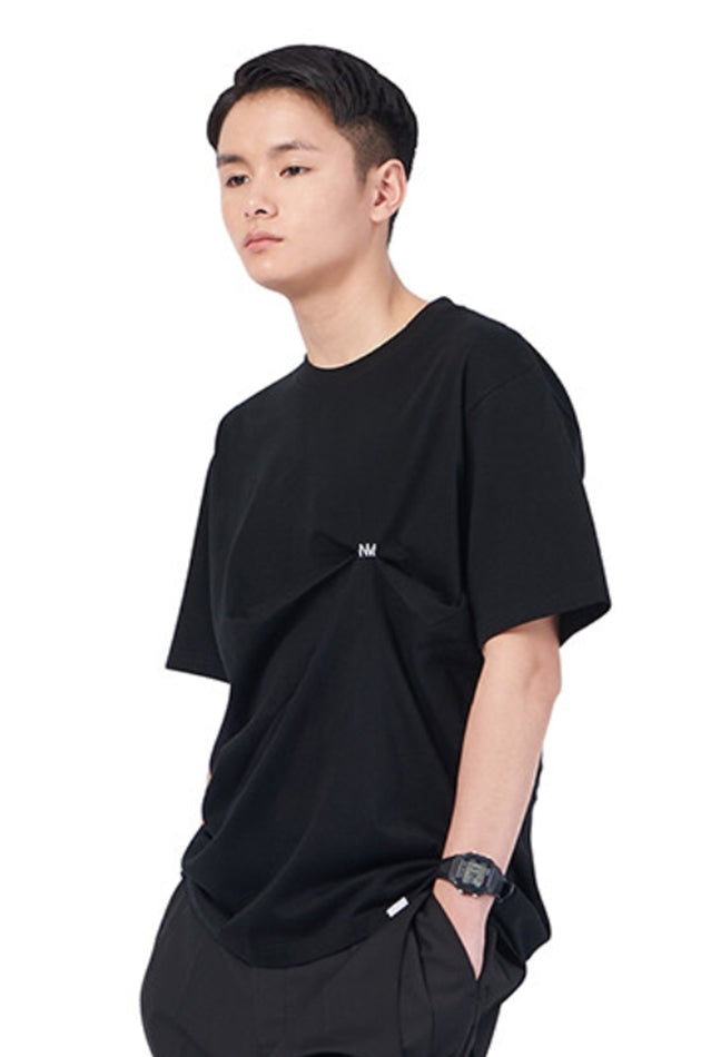 NOMANUAL(ノーマニュアル)   DRP T-SHIRT - BLACK