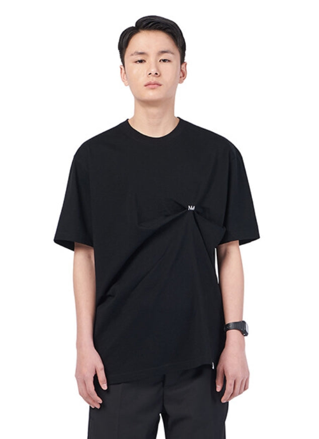 NOMANUAL(ノーマニュアル)   DRP T-SHIRT - BLACK