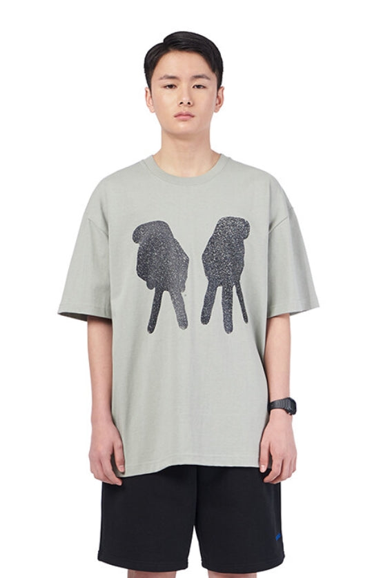 NOMANUAL(ノーマニュアル) F.S T-SHIRT - LIGHT KHAKI