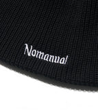 NOMANUAL(ノーマニュアル) G.L BEANIE - BLACK