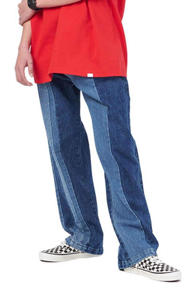 NOMANUAL(ノーマニュアル) T&T DENIM PANTS - BLUE