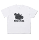 NOMANUAL(ノーマニュアル) FROG T-SHIRT - WHITE