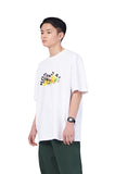 NOMANUAL(ノーマニュアル) FRUITS T-SHIRT - WHITE