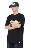 NOMANUAL(ノーマニュアル) FRUITS T-SHIRT - BLACK