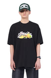 NOMANUAL(ノーマニュアル) FRUITS T-SHIRT - BLACK