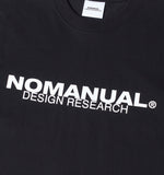 NOMANUAL(ノーマニュアル) B.D.R T-SHIRT - BLACK