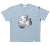 NOMANUAL(ノーマニュアル)  FIGURES T-SHIRT - SKYBLUE