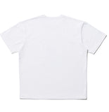 NOMANUAL(ノーマニュアル) DISTORTION LOGO T-SHIRT - WHITE