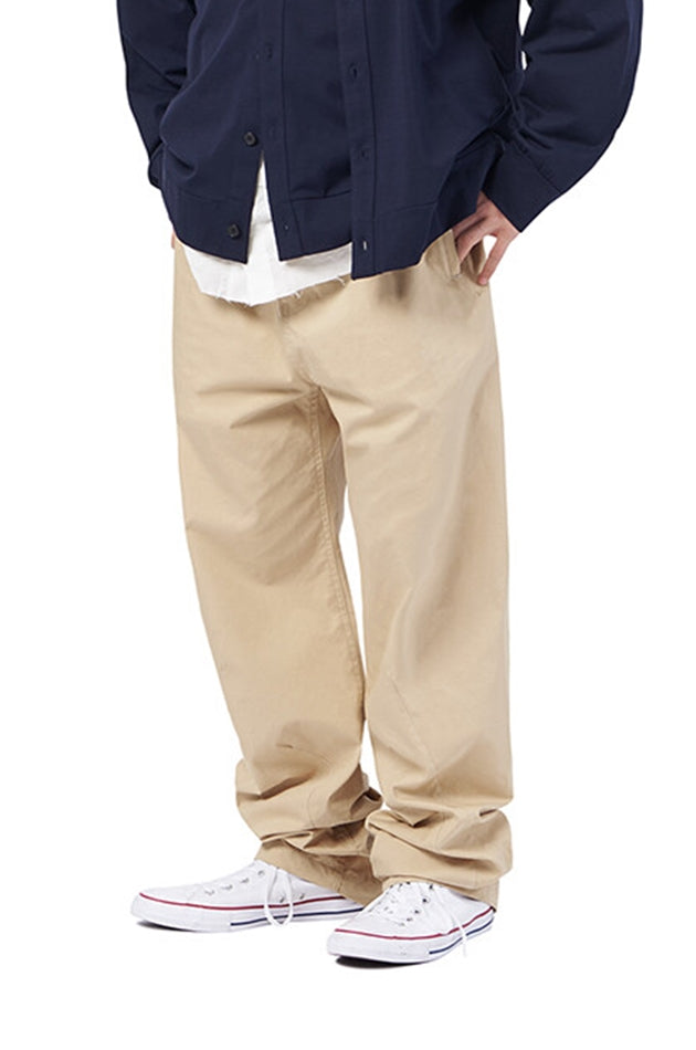 NOMANUAL(ノーマニュアル) D.S PANTS - BEIGE