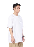 NOMANUAL(ノーマニュアル) NM OFFICE T-SHIRT - WHITE