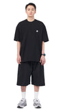 NOMANUAL(ノーマニュアル) NM OFFICE T-SHIRT - BLACK