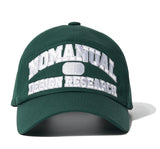 NOMANUAL(ノーマニュアル) ARCH LOGO BALL CAP - GREEN